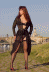 long see thru lounge wear retro gown for women open front